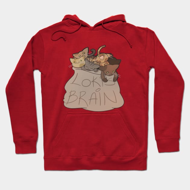 Loki's Brain Hoodie by nickelcurry